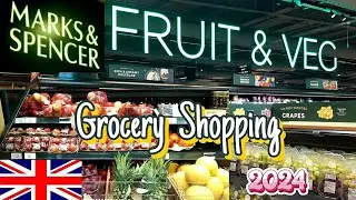 M&S Food Shopping  || Grocery Shopping || UK Groceries || M&S Food Shop
