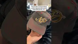 Embroidery HAT-TRICK?! 🧢 The SECRET To Upgrading Your Style