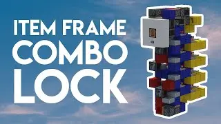 Compact Item Frame Combination Lock 🔒 | Minecraft Java 1.21+ Redstone Tutorial