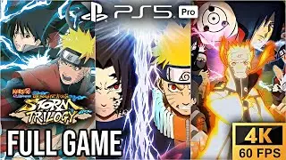 NARUTO SHIPPUDEN: Ultimate Ninja STORM Trilogy (PS5 PRO) FULL Game Walkthrough - 4K