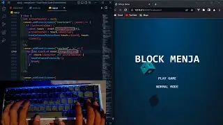 ASMR Programming - Menja Game - No Talking