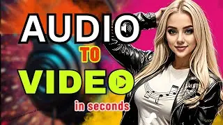 Convert Free Audio To Video Using AI | Best Free Text To Video AI Generator | Noisee AI