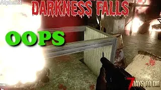 7 Days To Die - Darkness Falls Ep28 - Gimme Fuel, Gimme Fire!!