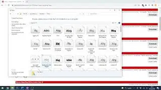 How to uninstall and remove fonts from Windows 10