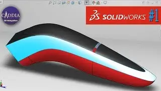 solidworks trimmer surface modeling tutorial in hindi part 1