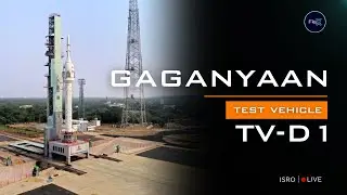 Gaganyaan TV-D1 Mission - Test flight Launch - Live Stream #flexupdates #isro #gaganyaan #live