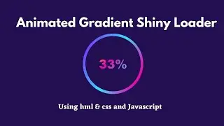 Number Loading Animation Using Html Css Javascript | Freelance Khan