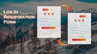 Create Login and Registration Form | | Tap & Learn