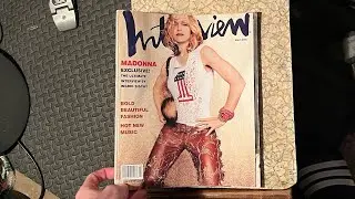 My Paper Time Machine: March 2001 Interview Magazine #timemachine #vintage#2001#magazine