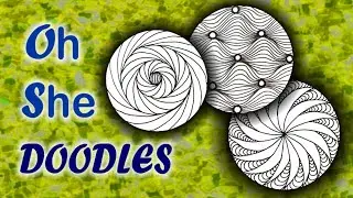 Doodle Diary Patterns 11, 12, 13