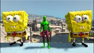 GTA 5 Epic Water Ragdolls | Spider-Man Jumps/Fails ep.64