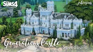 Generations Castle | Sims 4 Speedbuild | ASMR