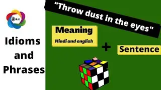 Throw dust in the eyes||Advanced english phrases||Advanced english structure||