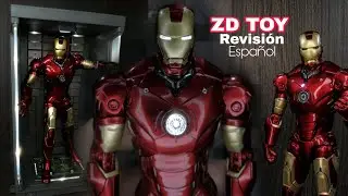 IRONMAN MARK 3 ZD TOYS - REVIEW ESPAÑOL - FIGURA DE ACCIÓN