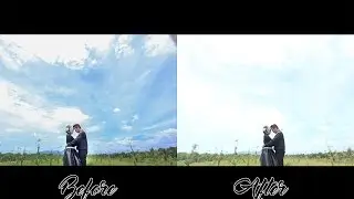Tutorial Photoshop Dasar : Cara membuat foto prewedding lebih dramatis menggunakan camera raw filter