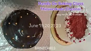 Hands on Baking Class BRINZCAKES