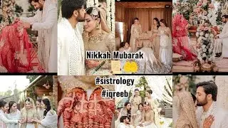 Highlights of sistrology Dr iqra kanwal Nikkah event ❤️🖋️📜🤲#mashallah #nikkah#iqreeb#iqreebnikkah