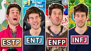 16 Personalities as Gamers