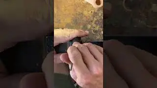 How to cut the slot in a handmade mouthpiece