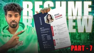 Resume Review - Part 7 | Good and Bad Resumes | in Tamil by Anton Francis Jeejo