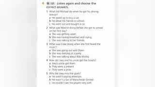 English Plus 9. Uses of get. Ex 4 p. 12