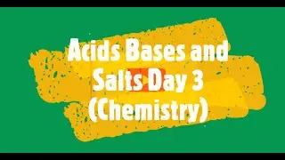 Indicators | Acids, Bases and Salts | Day - 3 | Chemistry