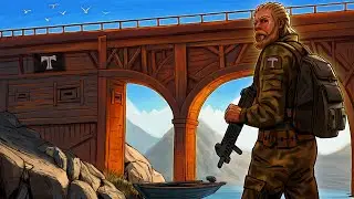 I Lived in a HIDDEN Bridge Base for 7 Days in SCUM!