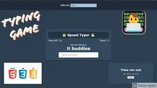 Part2- Project CSS | Typing Game With Vanilla JavaScript