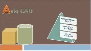 Introduction to Retain Attribute Display | Display All Attributes | Hide All Attributes in Autocad