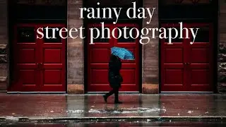 Rainy Day Toronto Street Photography | Nikon Z5 + Viltrox 85mm f1.8