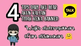 TIPS BIAR GAK KENA BANNED SAMA PIHAK KAKAOTALK