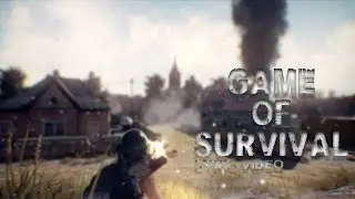 Game of survival by Ruelle (Lyrics Video) (PUBG Unofficial trailer)