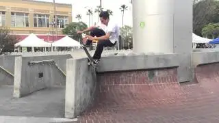 Elijah Berle insane rock to fakie