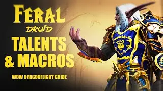 Feral Druid Dragonflight Guide - Easy Mode Talents, Macros & Demo - WoW 10.0.2