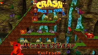 Crash Bandicoot - Back In Time Fan Game: Custom Level: Monkey Leap By TheFisio
