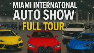 Miami International Auto Show 2025 | Full 4K Walking Tour