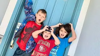 BIG EARTHQUAKE and STAIR SLIDES!