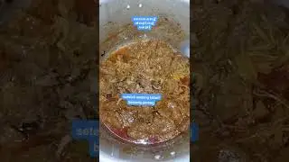 Memasak Rendang sederhana