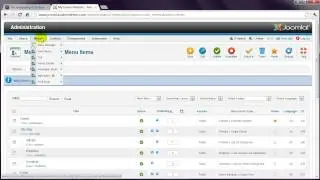 Joomla Tutorial (HD) - Lesson 15 - Menus