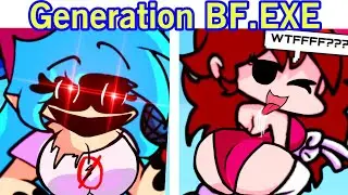 Friday Night Funkin' VS Generation BF.EXE & GENDERSWAP BF + Cutscenes (FNF Mod)