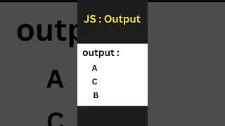 JavaScript Interview Question | Guess-Output 