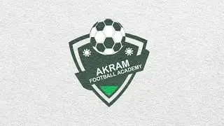 How To Design Sports Logo - Football Logo - Badge Logo Design
