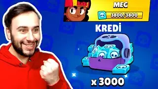 ZENGİN HESABA YENİ EFSANEVİ KARAKTER MEG GELDİ 😎 - BRAWL STARS