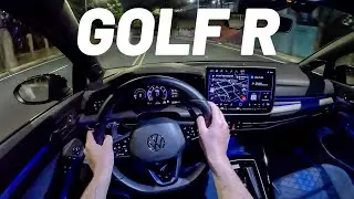 2025 VW Golf R | POV Night Drive