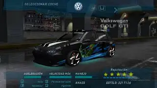 Need for Speed Underground - Quick Race - Circuit - Olympic Square (3 Laps) - Volkswagen Golf GTI