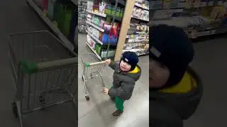 Nikita makes shopping 