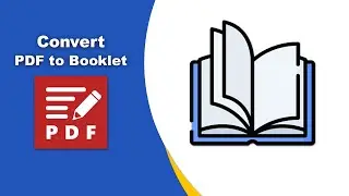 How to convert pdf to booklet format with reverse pages order in PDF-XChange Editor