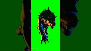 Laser wolf green screen footage free hd 