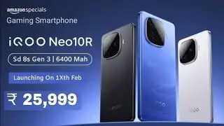 iQOO Neo 10R Launch Date & Price in india, review full details
