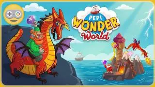 Pepi Wonder World от Pepi Play. Драконья гора - остров гномов в Мире Чудес Пепи. Обновление игры